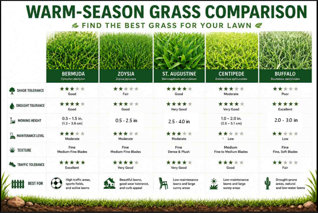 waem season grasses